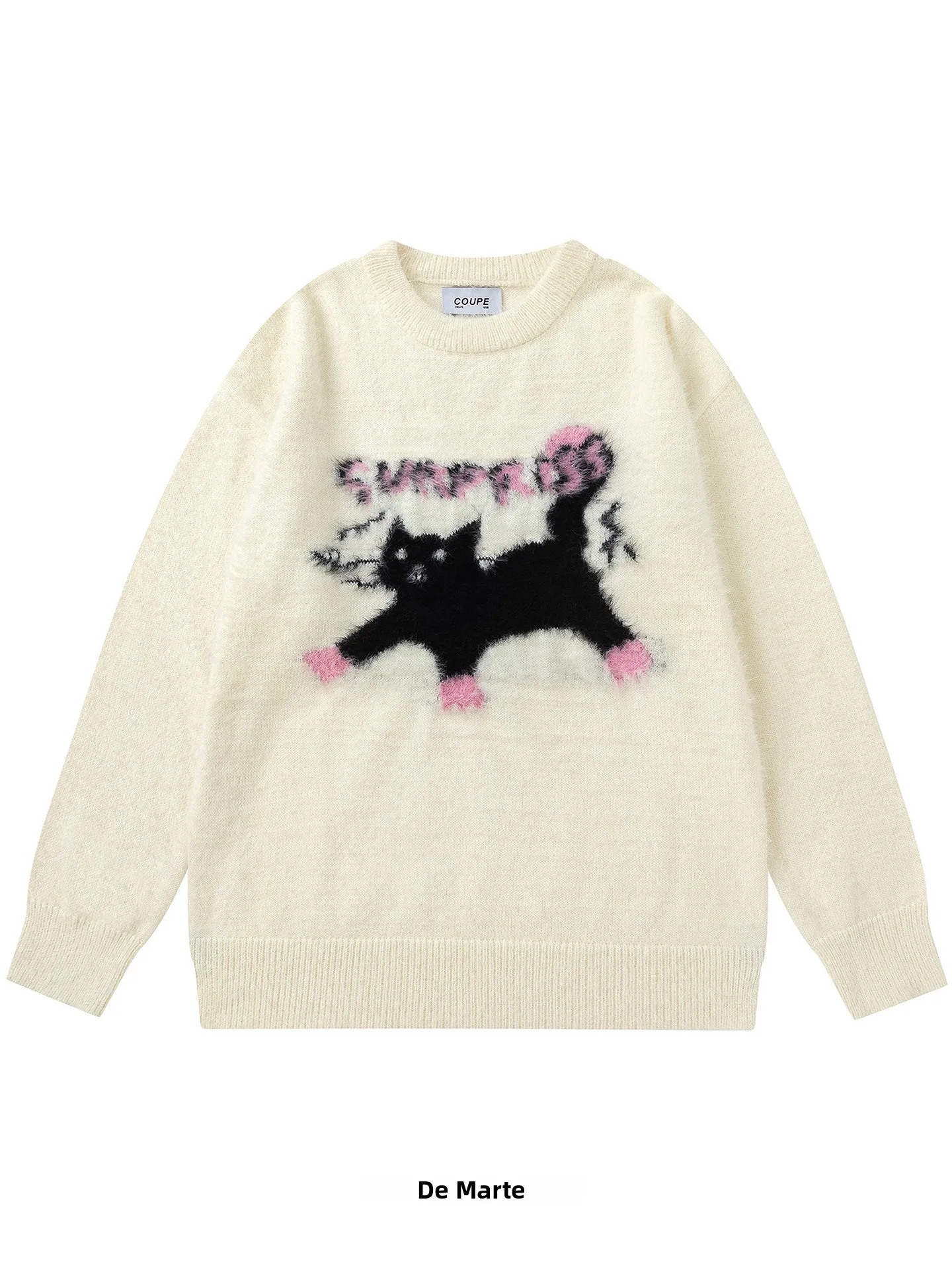 harajuku-style-knitted-sweater-round-neck-pattern-loose-fit-unisex-vintage-flower-knitwear-from-brand