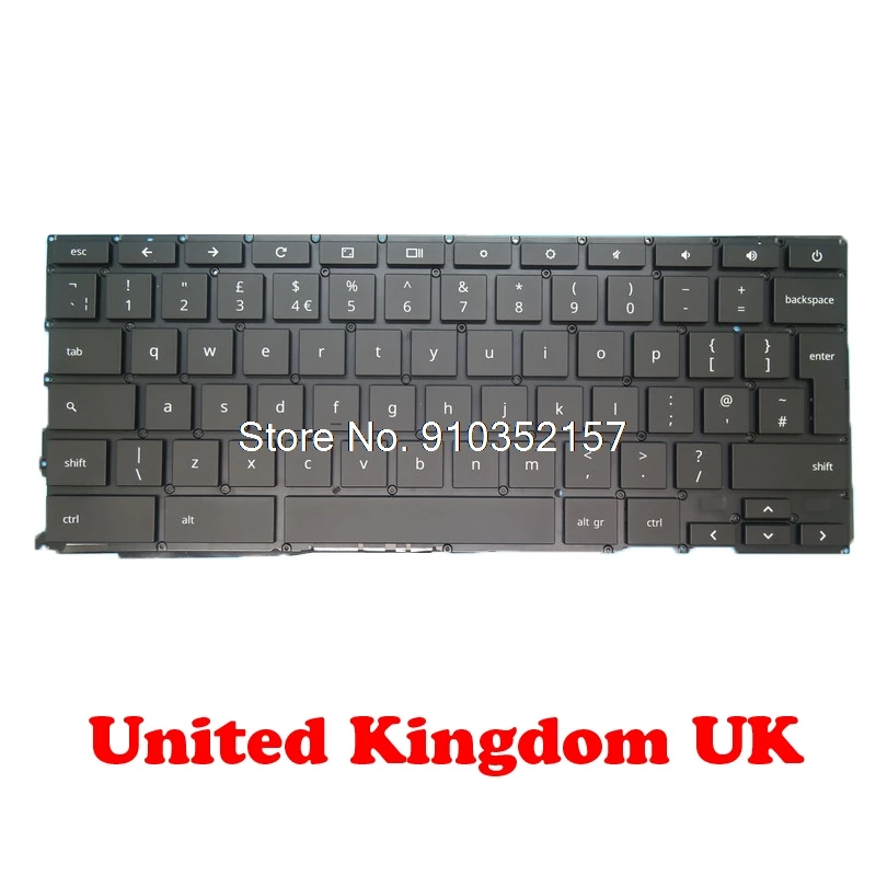 UK US Backlit Keyboard For Google GPN 2015 862-00001-05 NSK-G5001 English NSK-G500U 862-00001-06 862-00001-05 United Kingdom