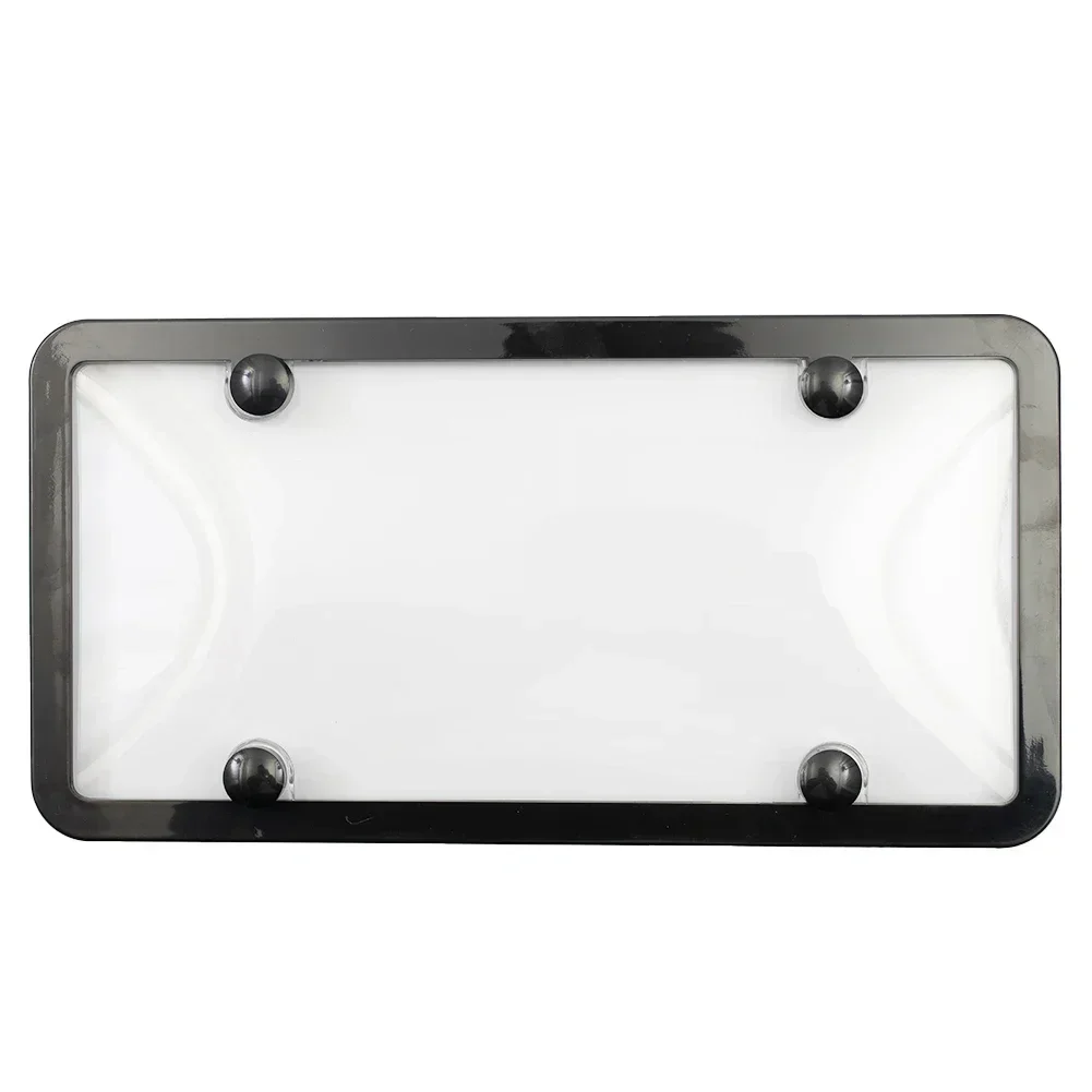 Plate Cover License Plate Photo For: US Vehicles Red Light Reflective Small Size 1pc Anti Speed Easy To Install