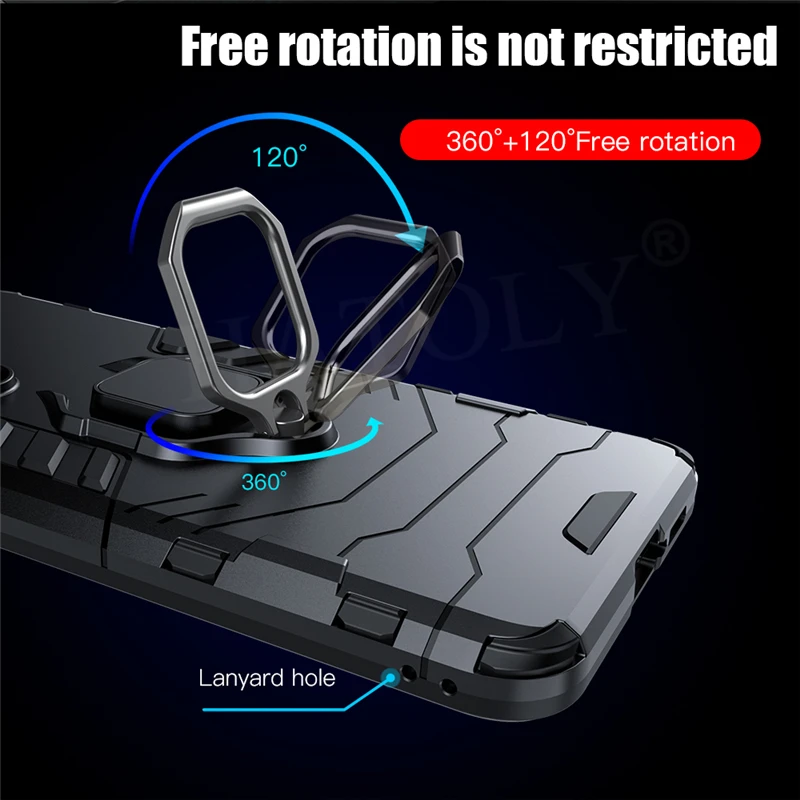 สำหรับ Xiaomi Redmi K40 Gaming Magnetic Ring Stand Holder กันชนกันกระแทกเกราะ Redmi K40 Gaming Edition