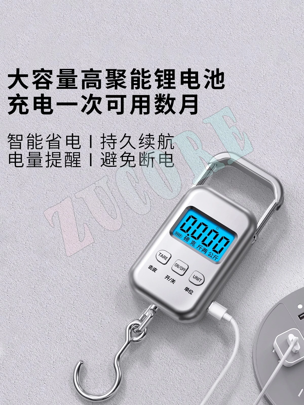 ميزان إلكتروني محمول جديد لعام 2025، دقة منزلية صغيرة عالية الدقة، وزن تجاري زنبركي، وزن السمك