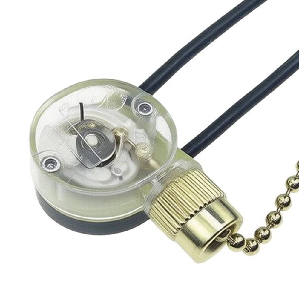 US Standard Translucent Zipper Switch for Table Lamps Floor Lamps Wall Lamps Chandeliers LED Fluorescent Light Installations
