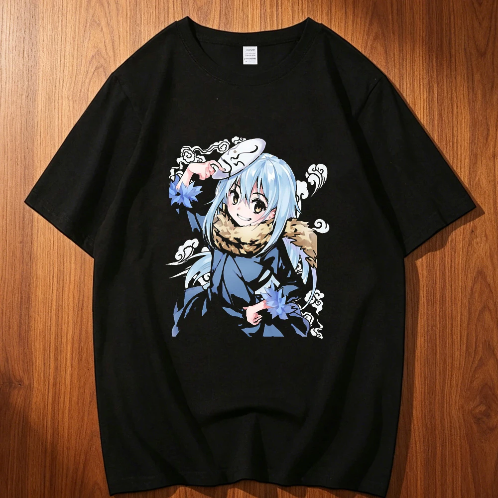 That Time i Got Reincarnated As a Slime cotton teen Comfortable Grunge hip hop top tees Comfortable aesthetic Trendy streetwear