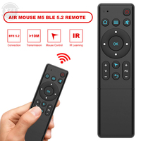 M5 Bluetooth-compatible 5.2 Air Mouse Wireless Remote Control For Smart TV Box TV Projector And PC Smart Home