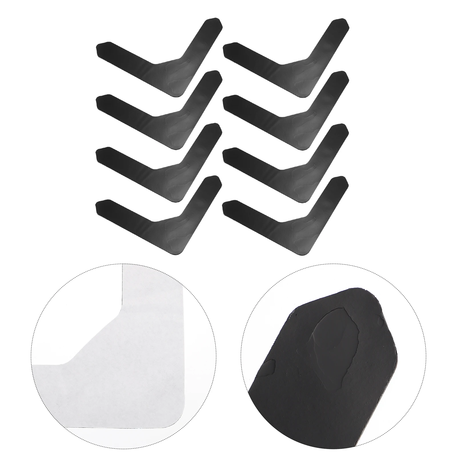

8pcs Non slip Stickers for Carpet Floor Rug Mat Area Rugs Anti skid Gripper Reusable No Trace Adhesive Hardwood Ceramic Tiles