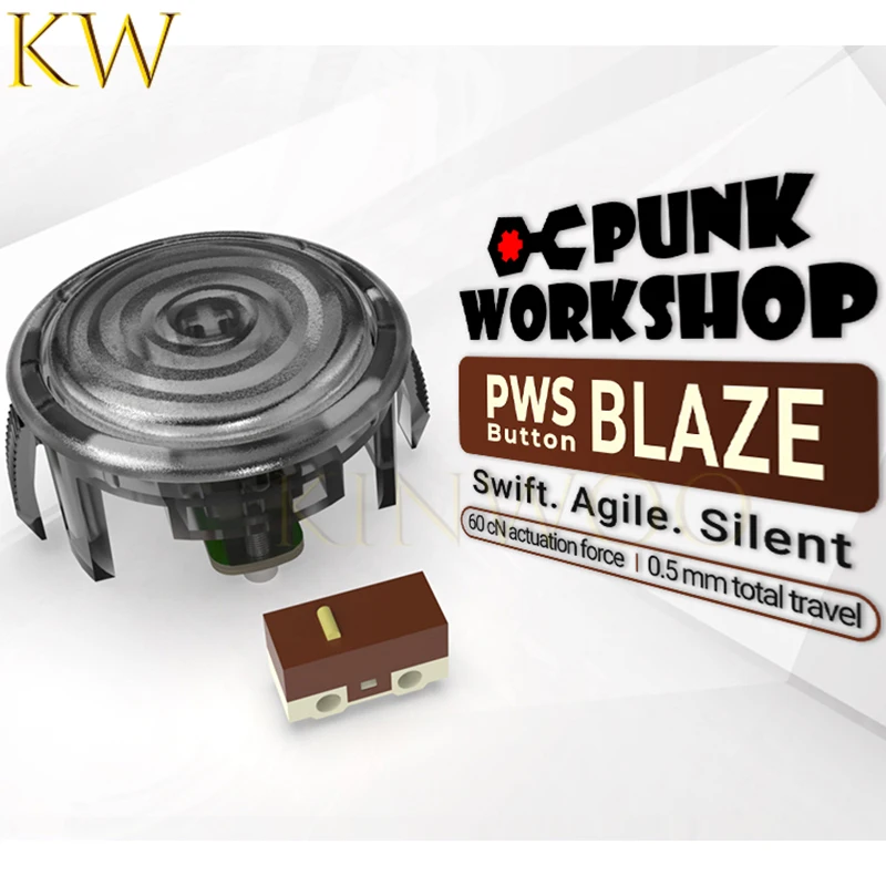 パンクワークショップオリジナル PWS ブレイズボタンミュートマイクロ