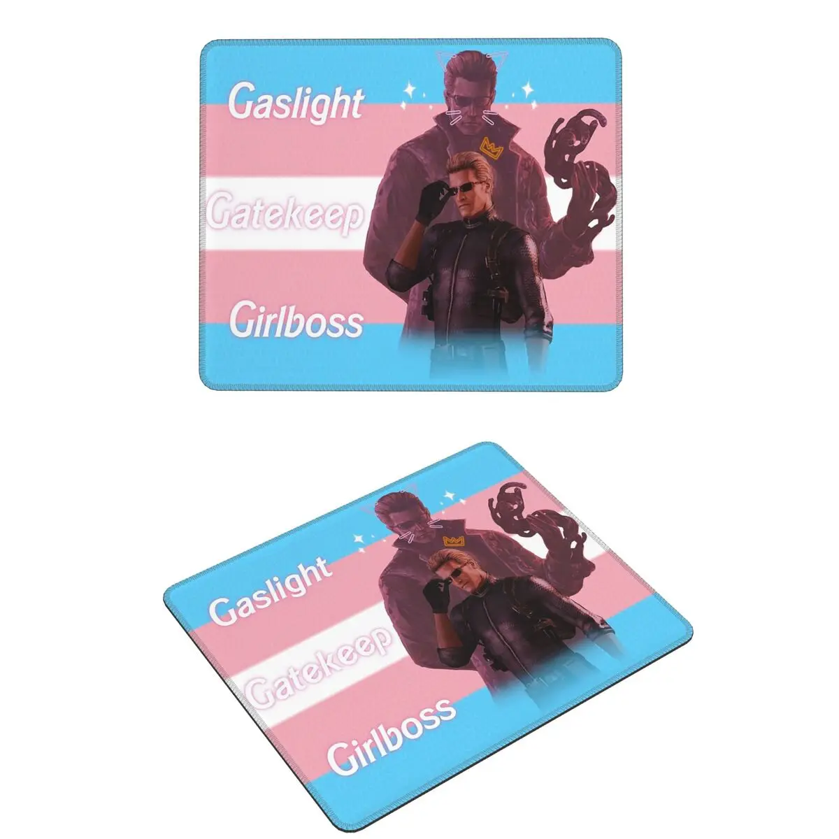 

Коврик для мыши Trans Wesker, коврик для компьютерной клавиатуры, коврик для мыши, игровой ПК, ноутбука, настольный коврик, офисные аксессуары, настольные коврики