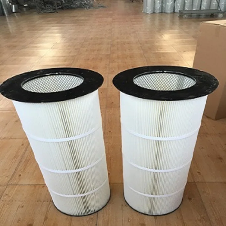 Circular Flange Dust Removal Filter Cartridge Dust Recovery Filter Cartridge Flange Dust Removal Filter Cartridge