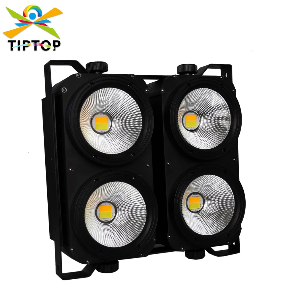 

China Factory Directly Sale 4 Eyes Led Audience Light 4x100W COB Power Warm White Cold White COB Tyanshine Led High Power