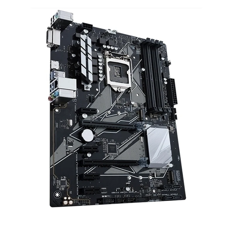 Imagem -02 - Intel-motherboard Z370 Prime Z370-p Z370p Usado Original Lga1151 Lga 1151 Ddr4 64gb M.2 Nvme Usb Sata3