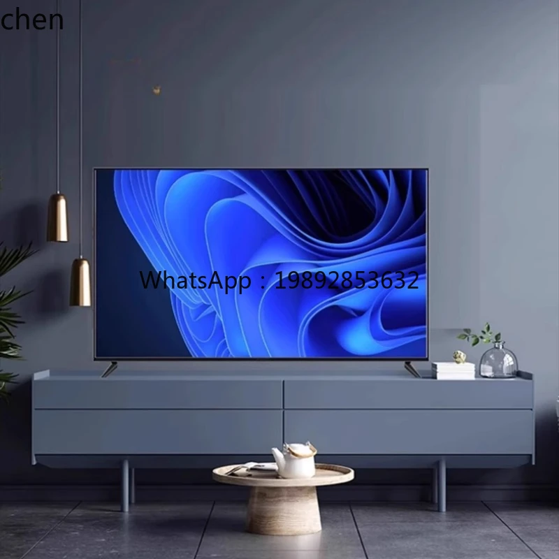 ZZ TV 8K Ultra HD Home LCD TV Full Screen Frameless Network Version