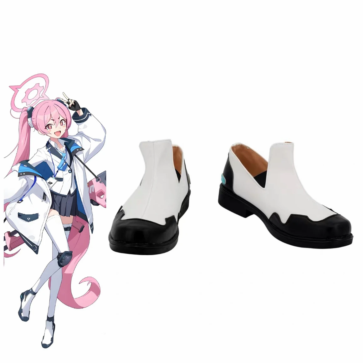 Anime Game Blue Archive Cosplay Kurosaki Koyuki Shoes JK School Shoes For Girls Woman Customized