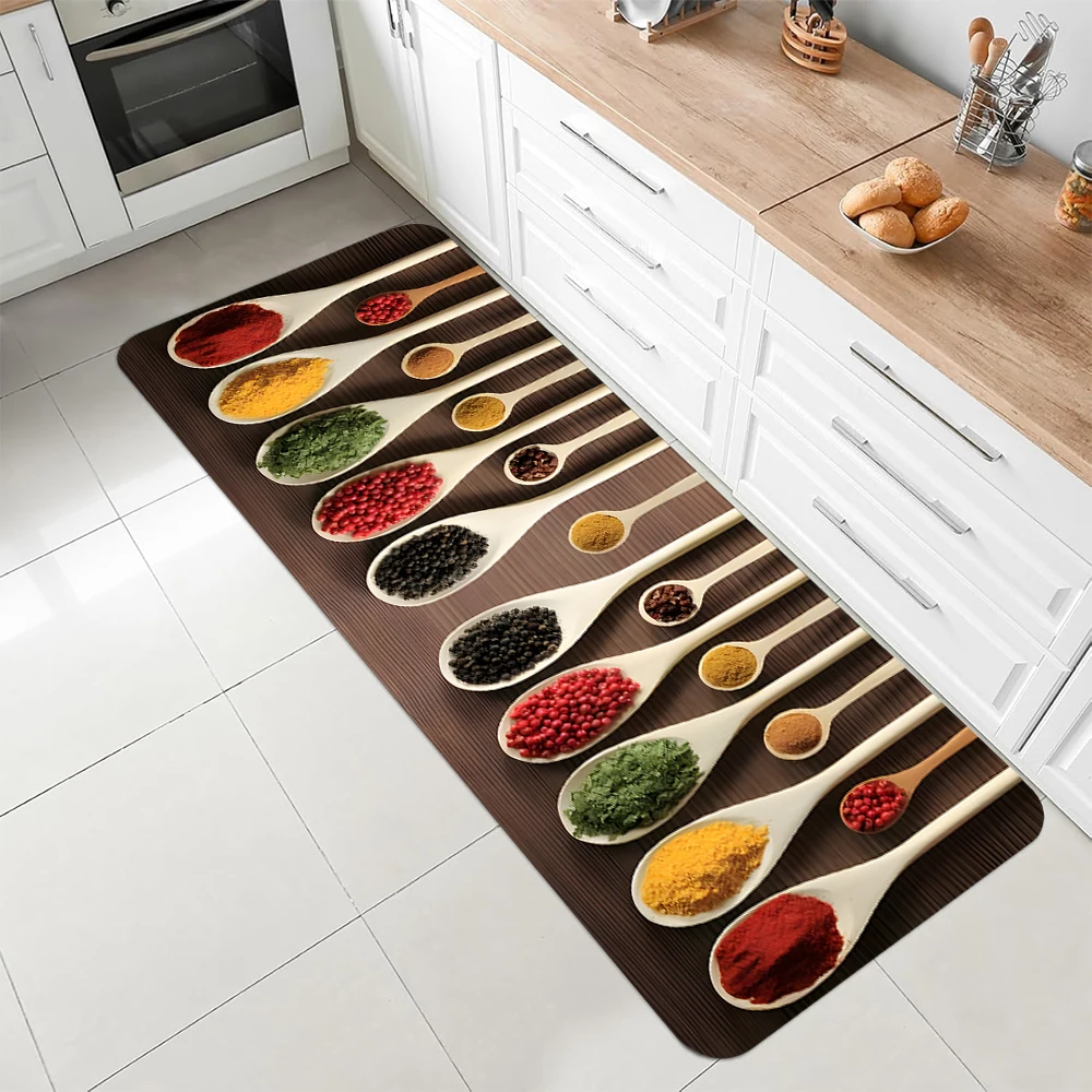 Vintage Spices Pattern Keukenm - Commercial Kitchen Mats Anti Fatigue recensie en prijs