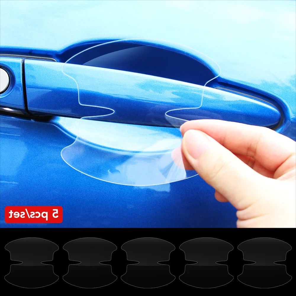 

5Pcs Car door handle stickers protector film for SUBARU Xv Forester 2016