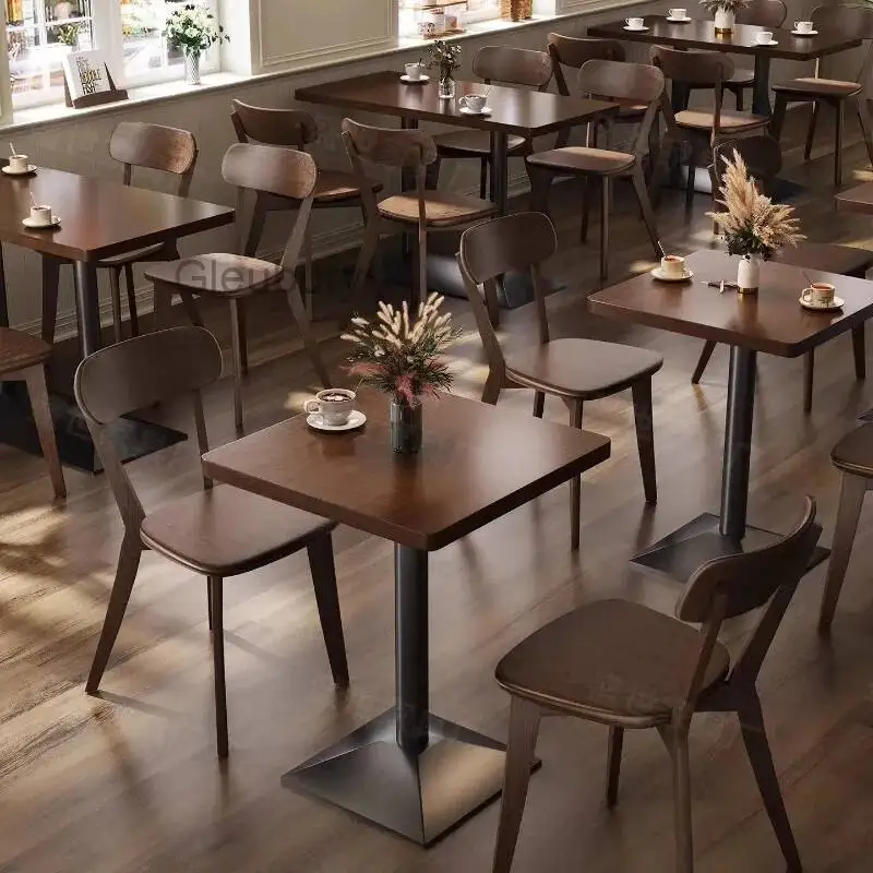 Medieval Style Villa Café Tables Beverage Shop Living Room Lawn Café Tables Hotel Coffee Shop Furniture Salontafel Ls40kfz