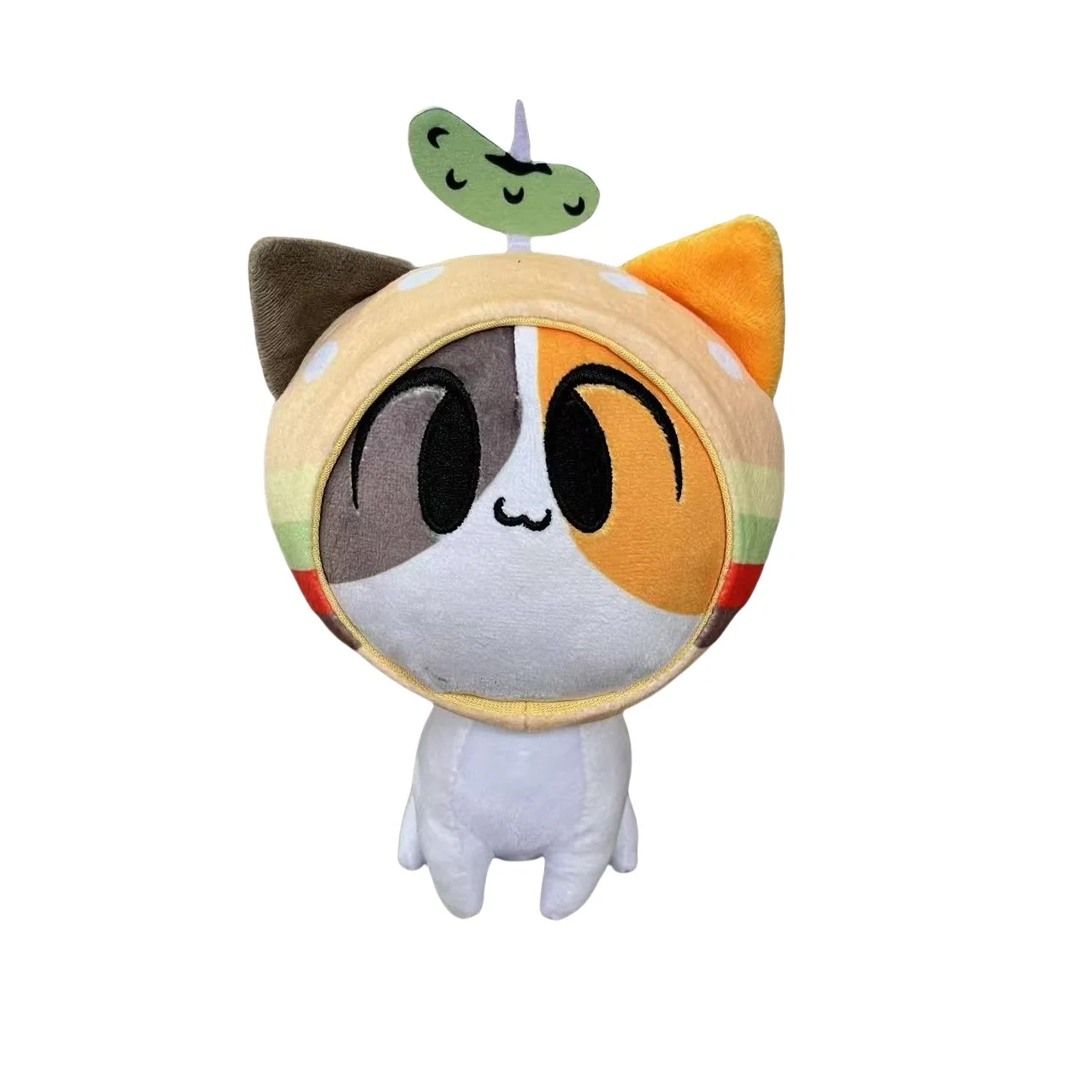 Animado chikn nuggit pele dos desenhos animados estatueta pele kawaii plushie bonecas de pelúcia anime jogo brinquedos de pelúcia bom brinquedo de figura colecionável