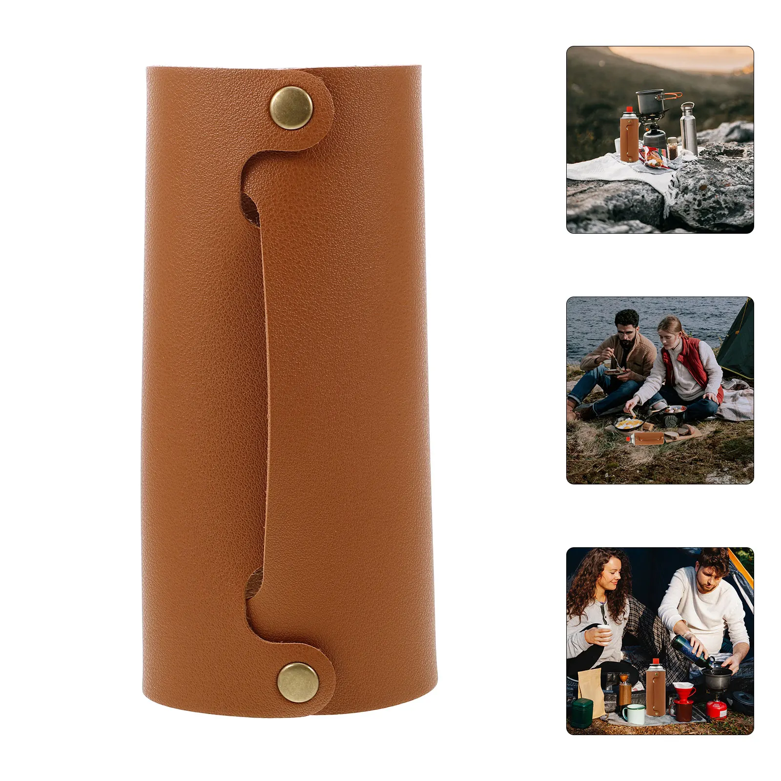 

1pcs Gas Cylinder Cover Propane Protective Sleeve Lightweight Portable Explosion Proof Shock Absorption Fuel Canister Protector