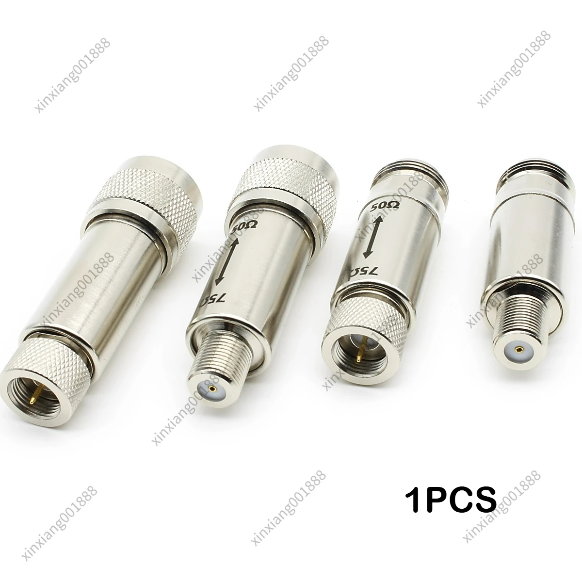 

Impedance Converter, Impedance Converter N Head To F Head 50 To 75 Ohms