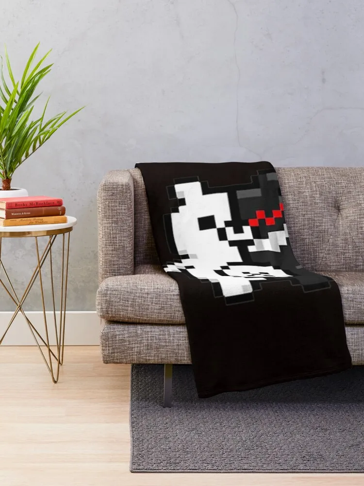 Monokuma Game Over Throw Blanket Bed linens Sleeping Bag Decorative Sofa Luxury Designer Blankets