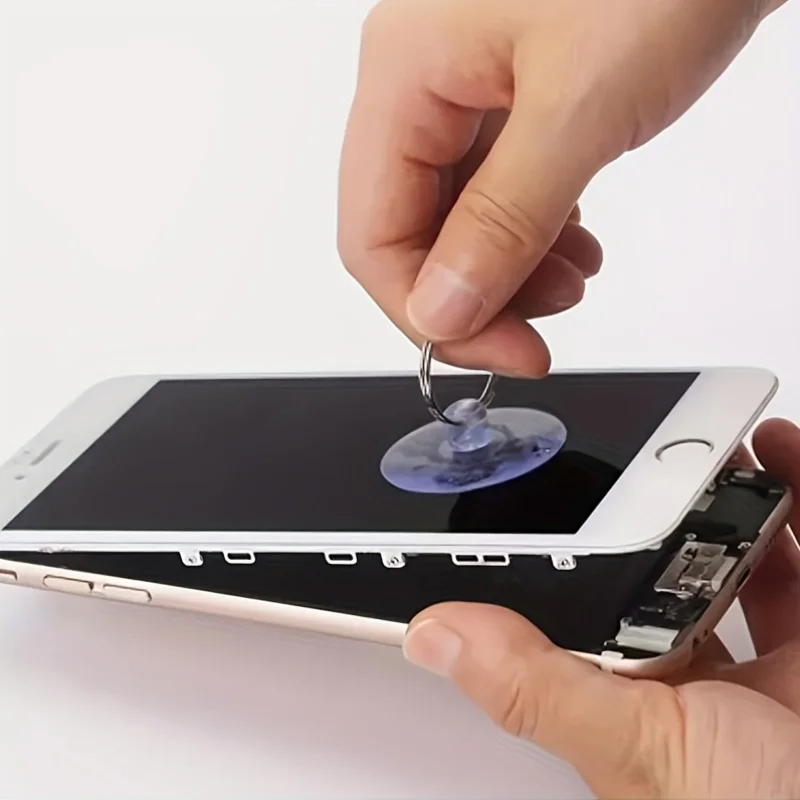 Kit de Herramientas de Reparación para Teléfono y Laptop 25 en 1 con Destornillador de Precisión, Palancas y Ventosas para iPhone Samsung Xiaomi PC 6