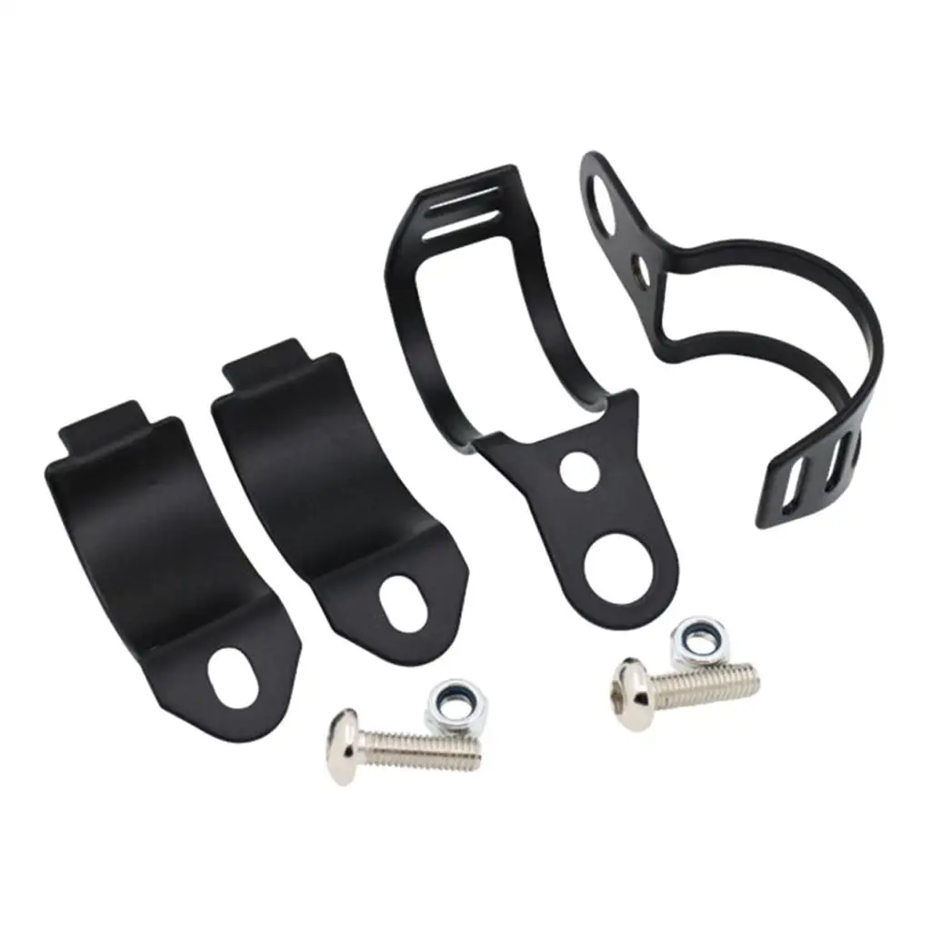 Motorcycle Turn Signals Fork Clamps Mount Aluminum Holder Lamp Bracket for Vintage Motorcycle Rear Headlight Custom Brake Light