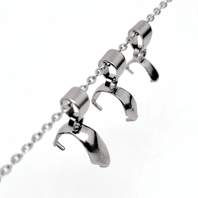10 pcs Stainless Steel DIY Necklace Pendant Jewlery Finding IP Plating No Easy Fade Good Qulity