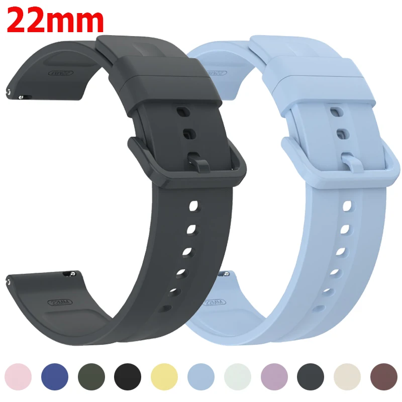 22mm Watch Band for Samsung Galaxy Watch 3 46mm Gear S3 Strap Amazfit Bip 6 5 Balance2 GTR 4 3 2 Bracelet Huawei Watch GT7 GT6 5