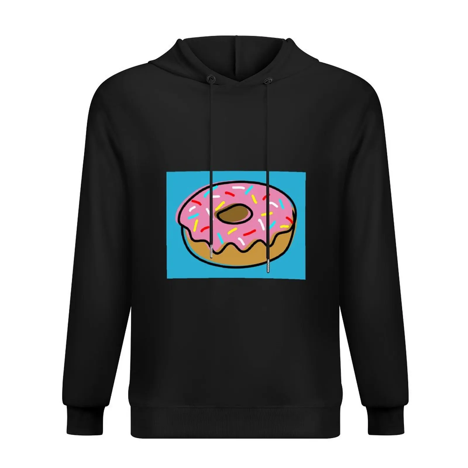

Donut, pink Hoodie men clothing graphic t shirts men men's autumn clothes men's winter sweater hoodie graphic