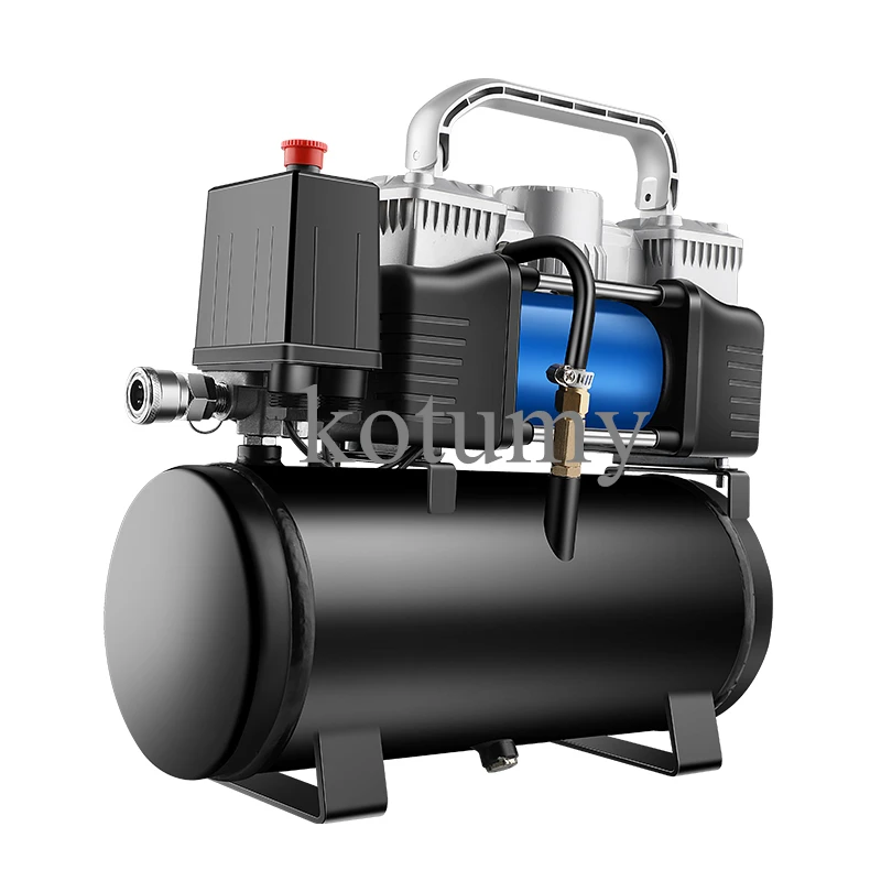 12V 220V 6 L Air Compressor Air Pump Portable Small High-pressure Air Pump Car Air Compressor
