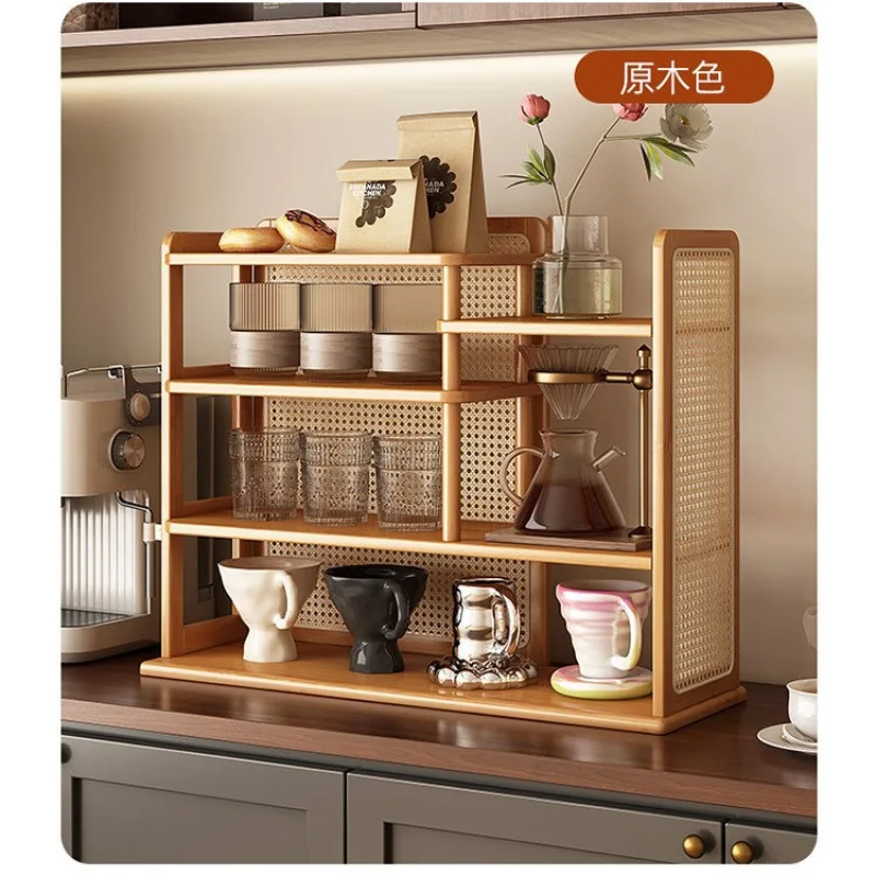 Armoire à thé multicouche, support de rangement, simple, tasse d'eau