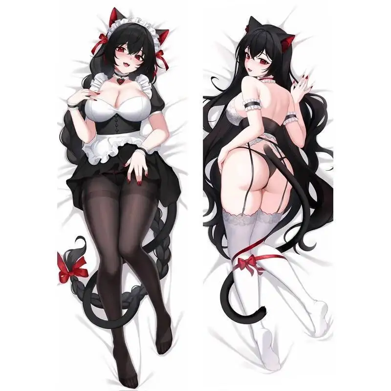 Dakimakura وسادة الجسم القضية Vrchat أنيمي لعبة مثير المخدة 60X180cm