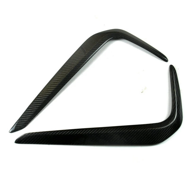 

For BMW New 5 Series G30 G38 Special Front Fog Light Trim Front Bar Upper Wrap Angle Wind Knife Carbon Fibre