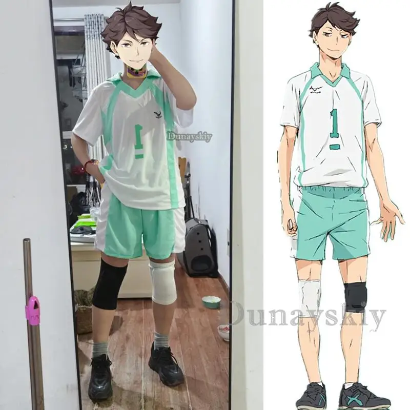 Tobio Kageyama Koushi Sugawara Oikawa Tooru Costume Cosplay uniforme Jersey New Party Gift Cos Set per ragazzo e ragazza