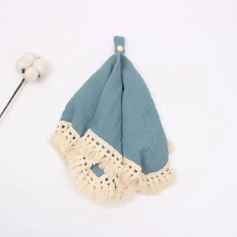 Infant Towel Baby Comforter Tassel Blanket Pacifier Pendant Soothing Towel Baby Sleeping Toy Newborn Baby Towel Soothe Appease