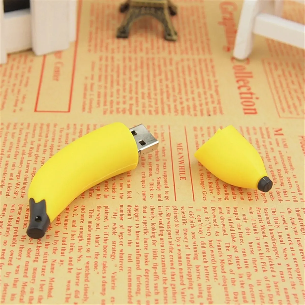 Top Sale Banana Fruit USB 2.0 Flash Drives 64GB Cute Pen Drive 64G Gift Usb Stick Gifts for Kids