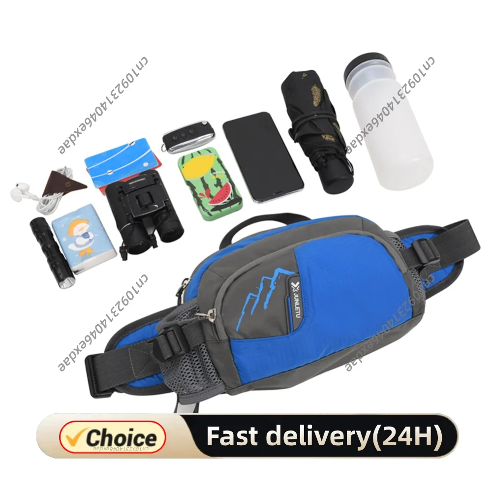 Fanny Pack Running Belt Purse Bum Bag Women Men Sling Waist Pack with Bottle Holder for Cycling for Running Hiking for Hydration