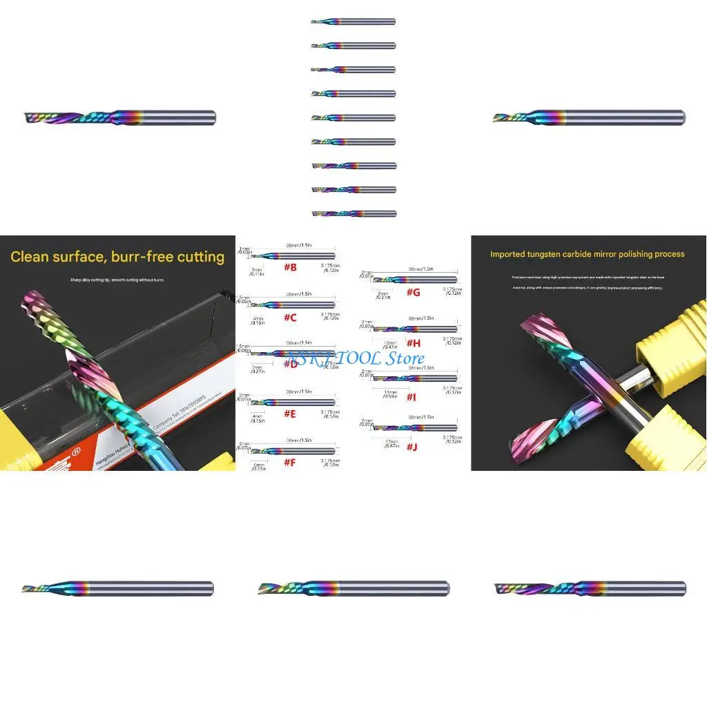 

L8RC Single Flute End Mill with Large Chip Removal Grooving for Smooth Operation