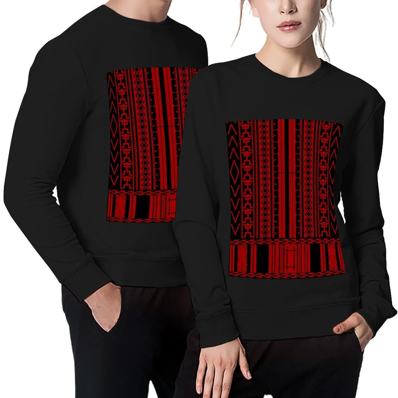 

Ifugao Weave Pullover korean autumn clothes men wear japanese style autumn new products new in sweatshirts