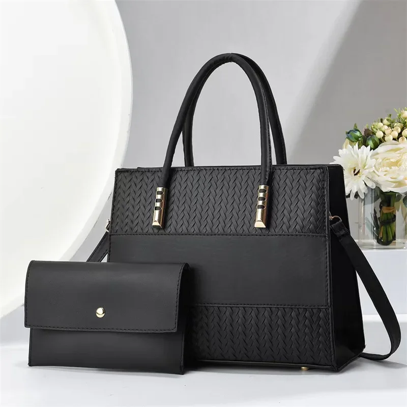 2024 summer bag women's trend handbag set atmospheric personality fashion retro women's shoulder messenger bag