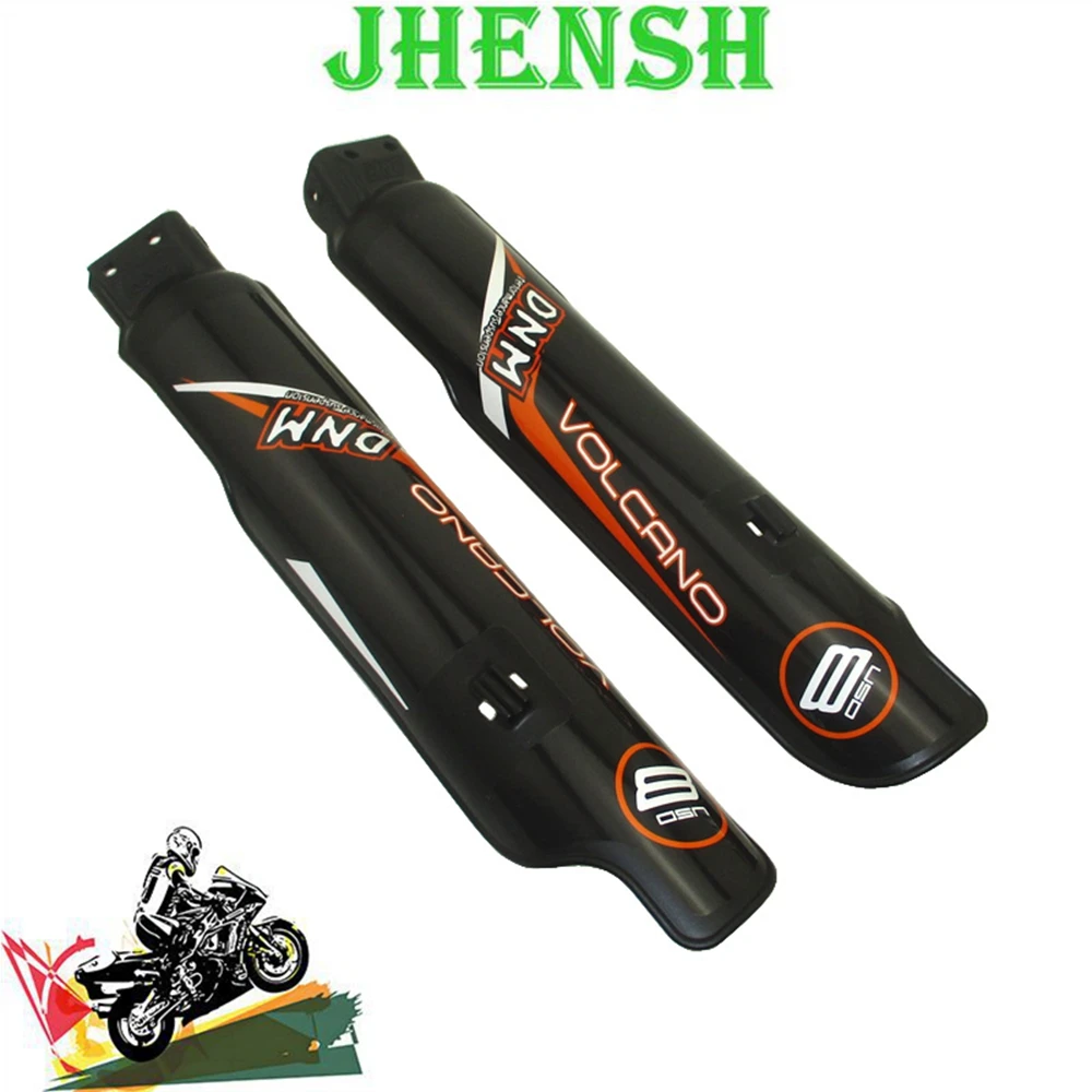 JHENSH DNM Volcano USD-8 Front Fork Guard Black For Sur Ron Light Bee X