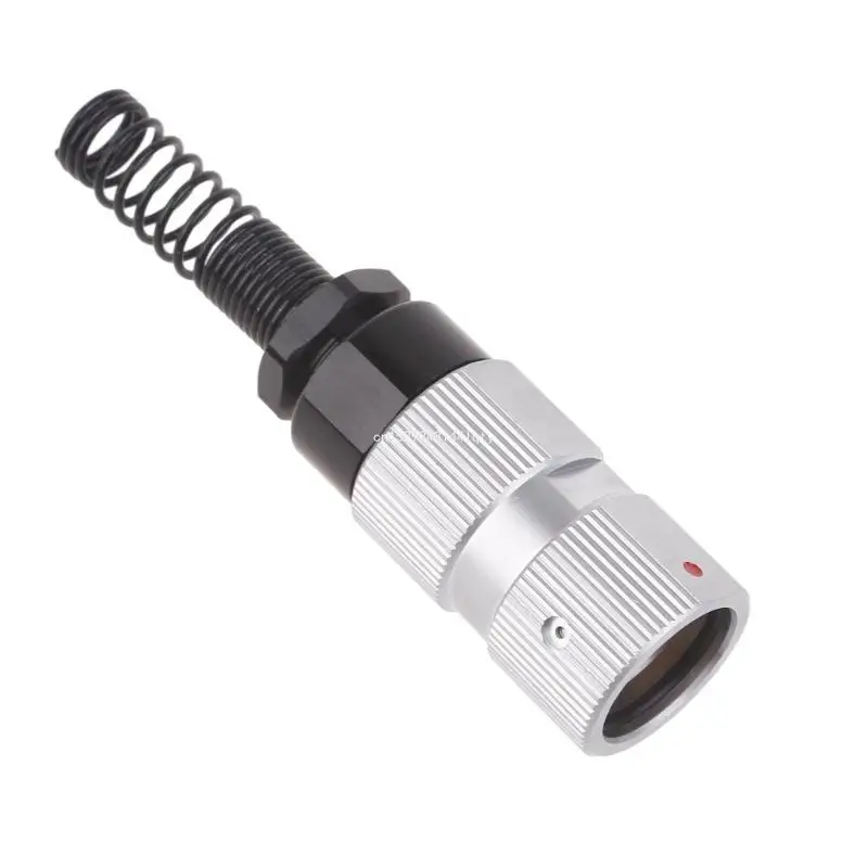 6 Pin Female Connector Plug ปลั๊กโลหะสำหรับกล้องอุตสาหกรรม PRC152 หรือ PRC148 Dropship