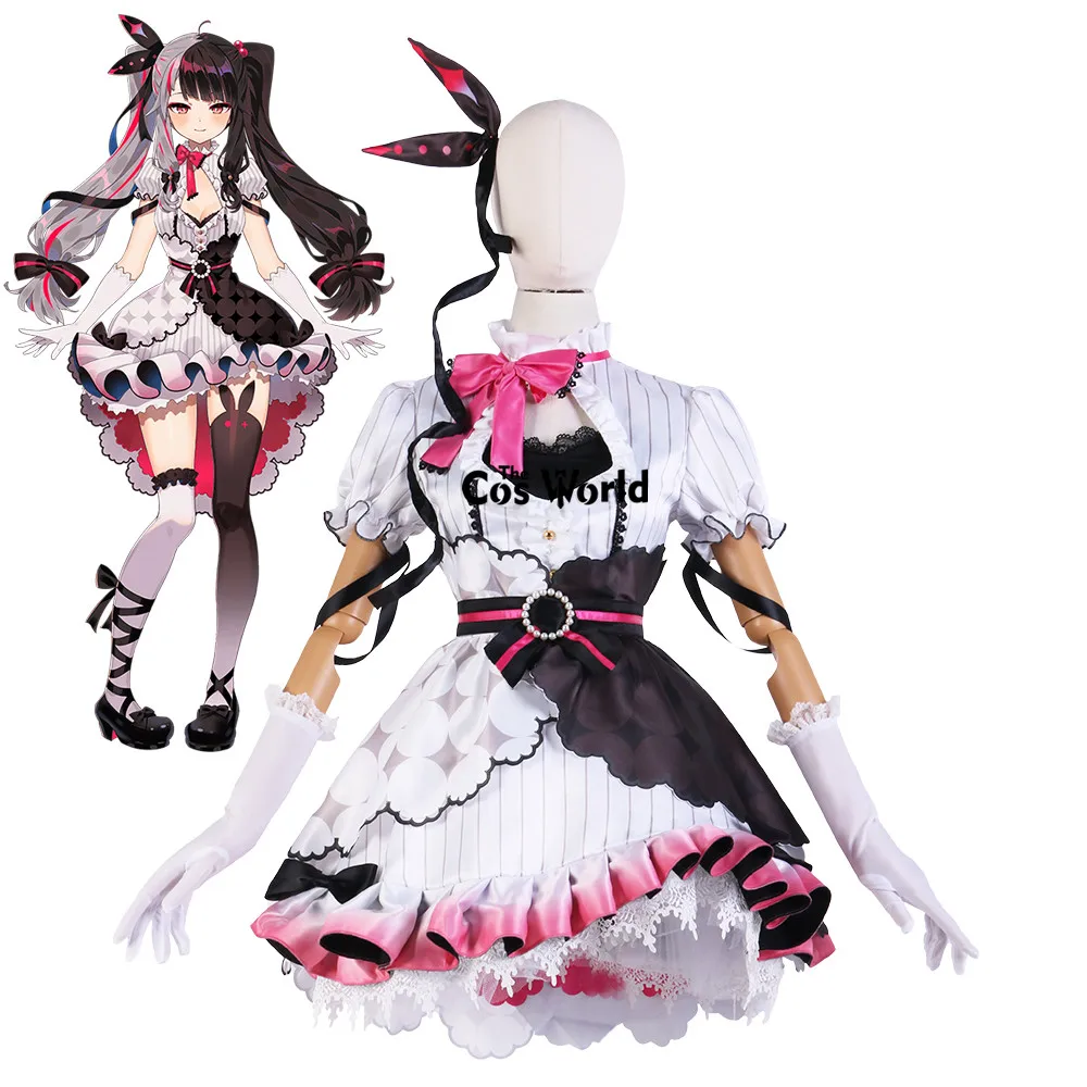 Japanese Virtual YouTuber VTuber Yorumi Rena Outfits Anime Cosplay Costumes