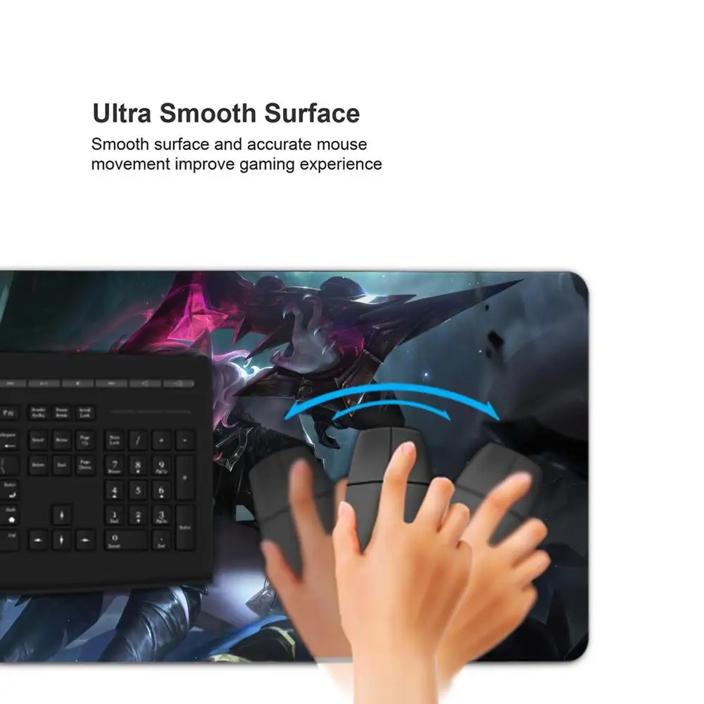 لوحة الماوس League of Legends لأجهزة الكمبيوتر المحمول والكمبيوتر اللوحي ، لوحة مفاتيح لطيفة عالية الدقة لألعاب قوس قزح ، مشغل CSGO ، XXL ، Briar ، سطح المكتب