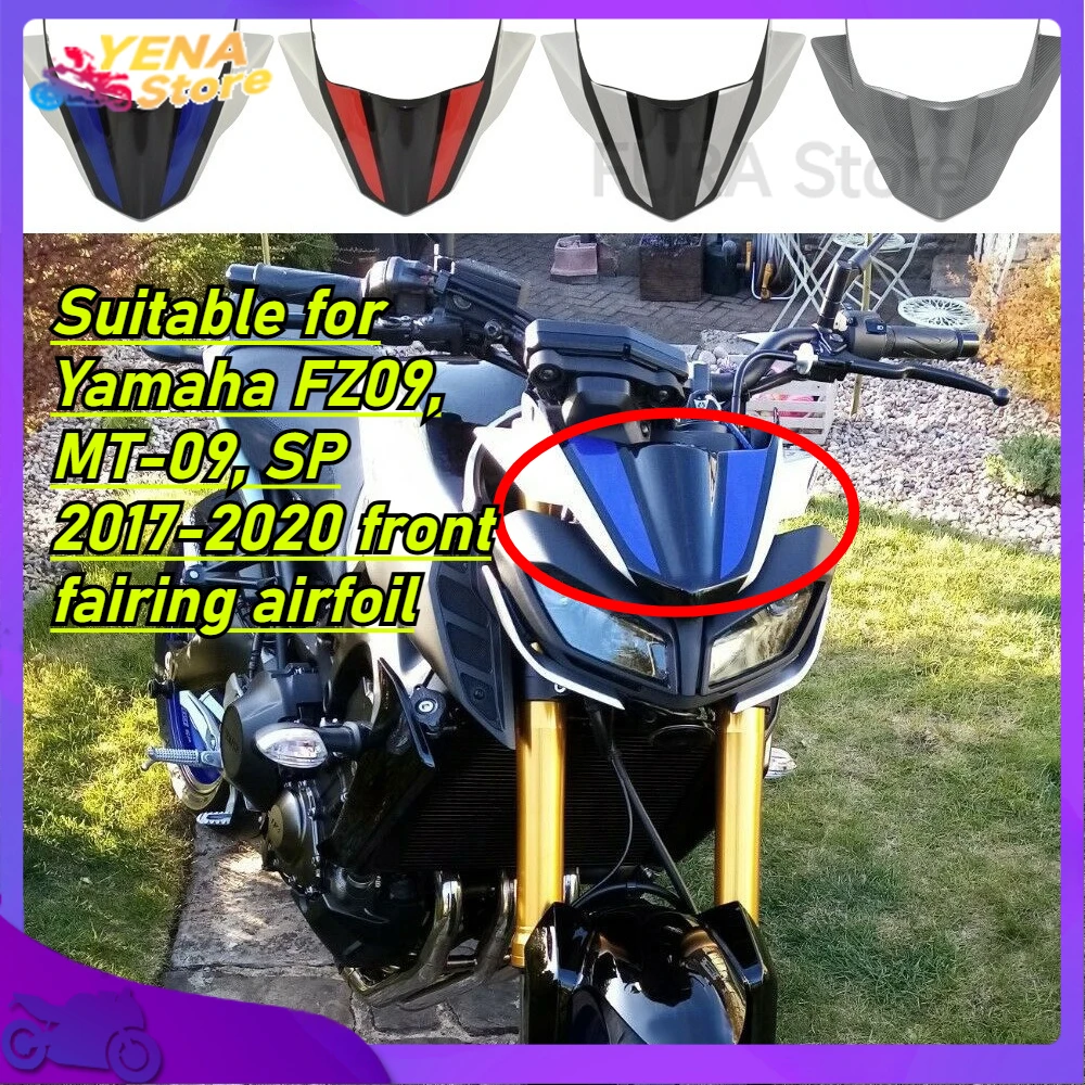 

Suitable for Yamaha FZ09, MT-09, SP 2017-2020 front fairing airfoil aerodynamic wing plate lower cover motorcycle parts