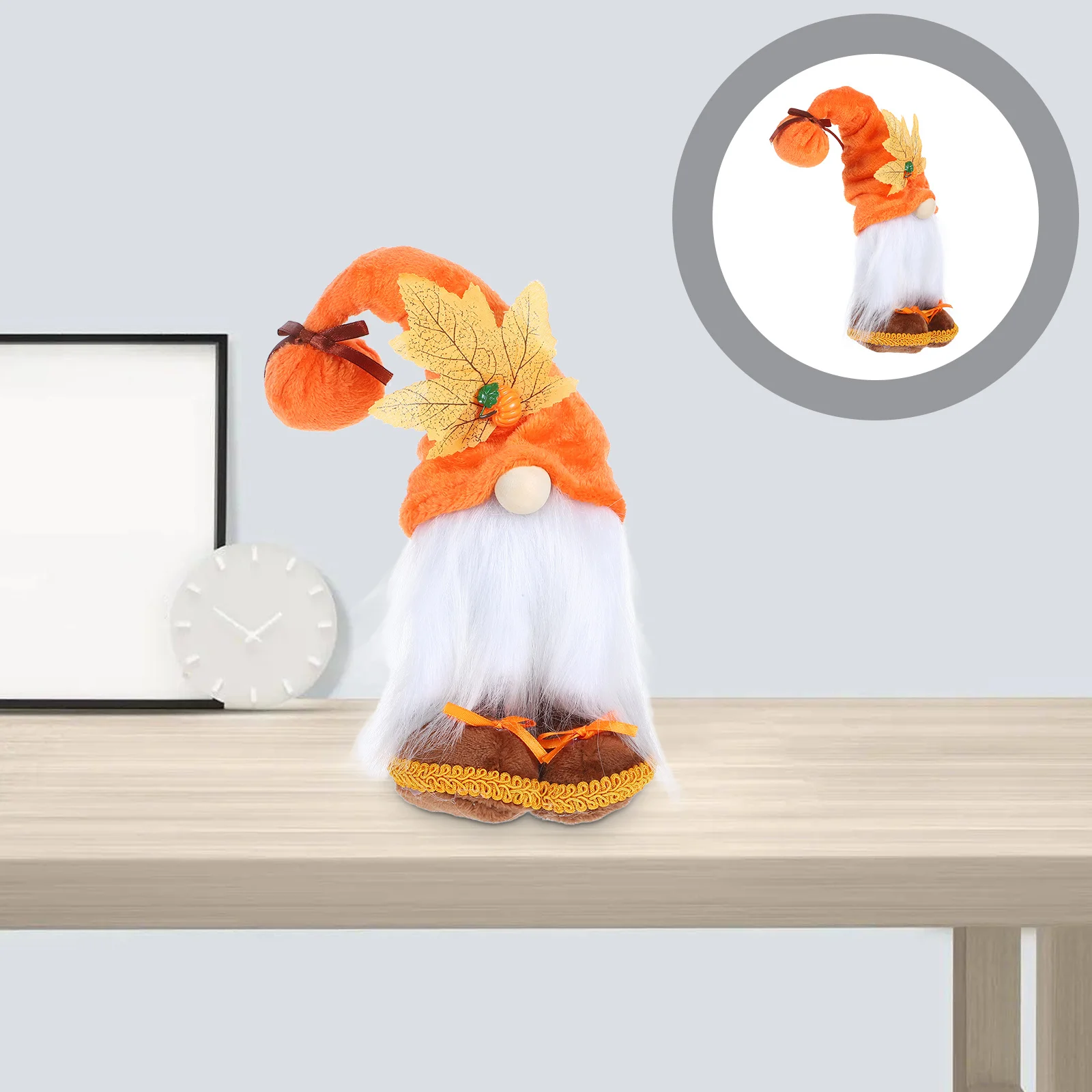 

Thanksgiving Gnome Soft Material Fall Themed Party Decor Living Room Autumn Harvest Gnome Festival Layout Prop