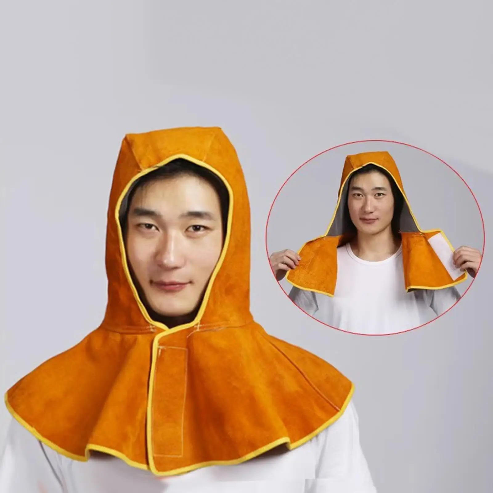 Electric Welding Shawl Electric Soldering Working Security Protection Heat Resistant Breathable Multifunctional Protective Hood