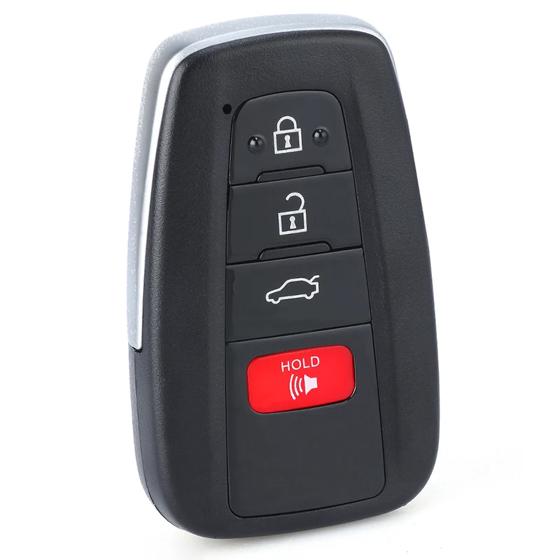 KEYECU 4 Buttons 314.3MHz 433MHz for Toyota Corolla 2019 2020 2021 2022 Auto Smart Remote Control Key Fob HYQ14FBN, 231451-2000