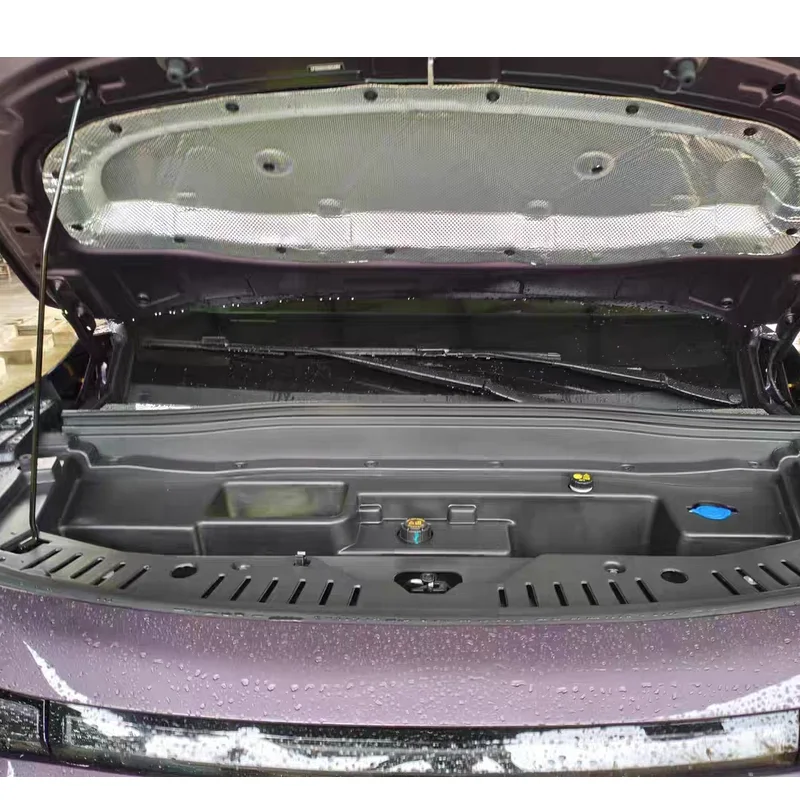 Car Hood Insulation Pad for Leapmotor B10 EV BEV 2025~2027 Aluminum foi Engine Cover Liner Cotton Soundproof Heat Mat Accessorie