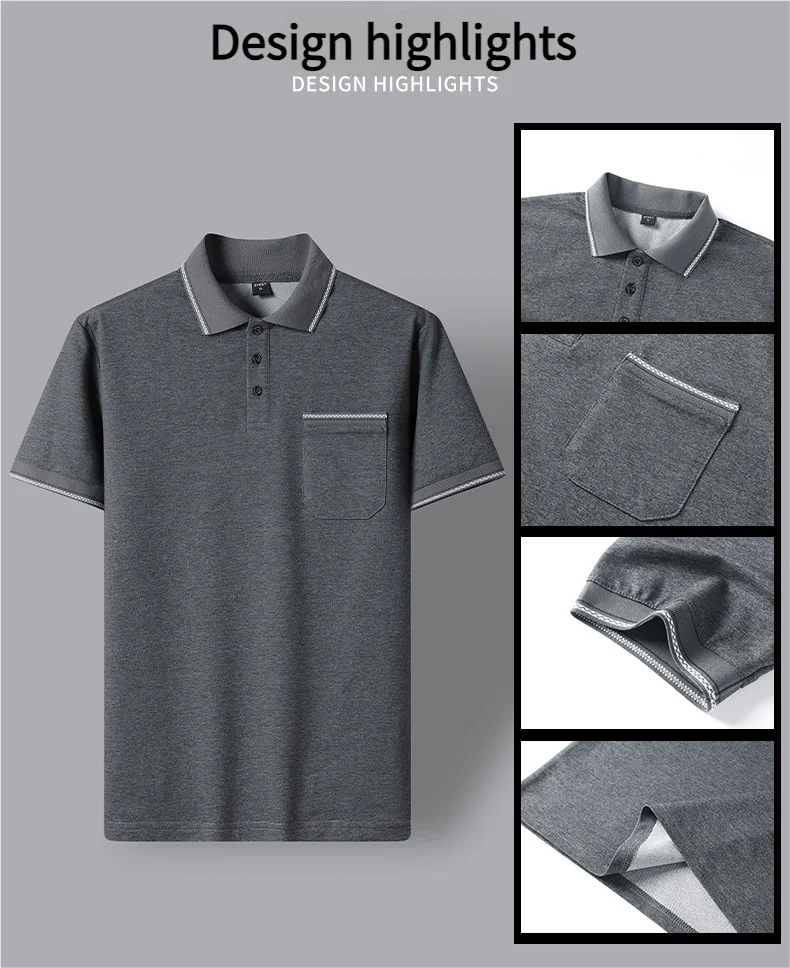 2025年夏新作 半袖ポロシャツ + メンズ高品質フィットネスジョギングパンツ コットンTシャツ アイスパンツ メンズスーツ