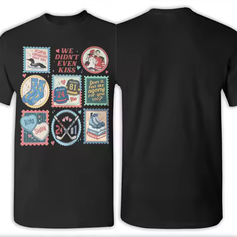 Men Heated Rivalry Shane And Ilya Rozanov T Shirts 100% Cotton Clothes Awesome Short Sleeve Crew Neck Tees Gift Idea T-Shirts